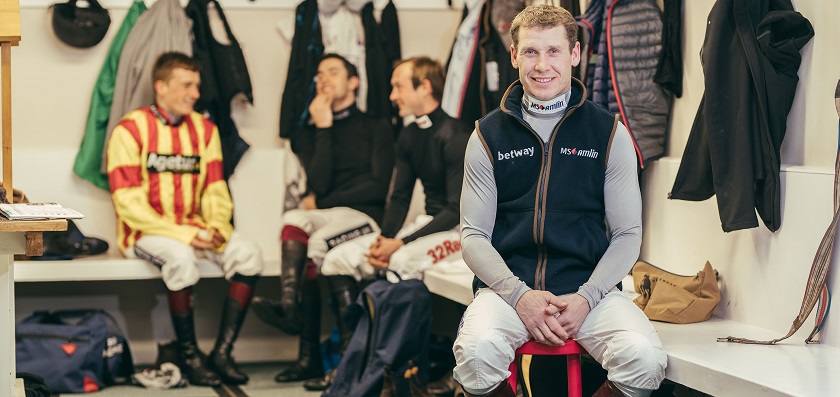 Jockeys champion campaign encouraging men to look out for their mates